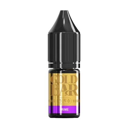 Gold Bar Prime Nic Salt vape Juice - 10 Pack - 10mg