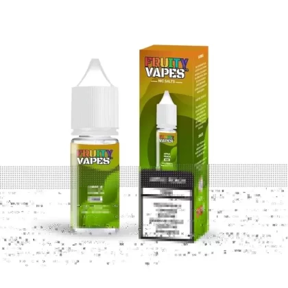 Apple Peach Fruity Vapes Nic Salt 10ml Vape Juice - Nicotine Strenght#10mg/ml>20mg/ml