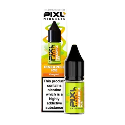 Pixl Pineapple Ice Nic Salt E-Liquid - 10 Pack - 10mg