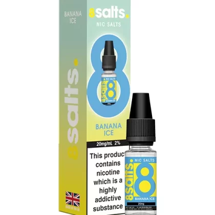 8Salts - Banana Ice (Nic Salt) - 20mg - PG 50%