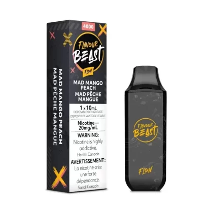 Flavour Beast Mad Mango Peach Flow Disposable