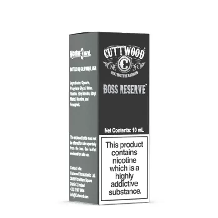 Cuttwood BOSS RESERVE - Eliquidsupply