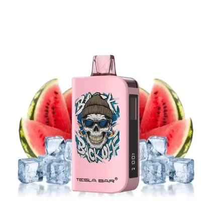 Tesla Bar by Teslacigs – Watermelon Ice 10,000 Puff USB‑C Rechargeable Disposable