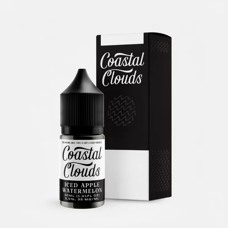 ICED Apple Watermelon Nicotine Salt Formulation Vape Juice - Vape Product; Vape Product, Vape Product (14E6E8)