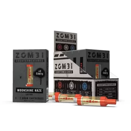 Zombi THC-H Countermeasures Cartridge – 6000mg (3 Pack)