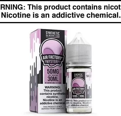 MYSTERY BY AIR FACTORY SALT 30ML - Vapejuice