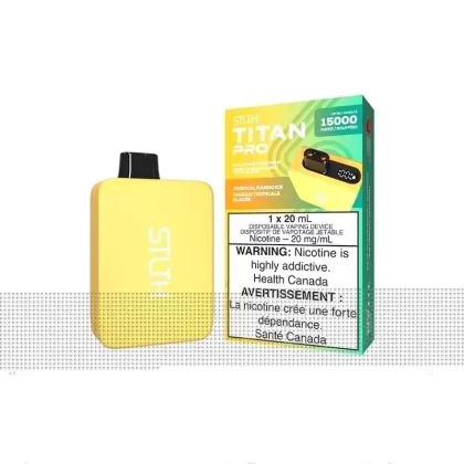 STLTH TITAN PRO DISPOSABLE – TROPICAL MANGO ICE