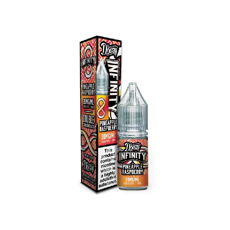 Doozy Infinity Salts Pineapple Raspberry Nic Salt E-Liquid - Nicotine Strength#20mg>10mg>5mg