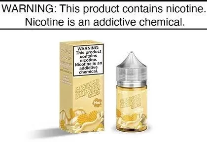 VANILLA BY CUSTARD MONSTER SALT NIC 30ML - Vape Product, Vape Product