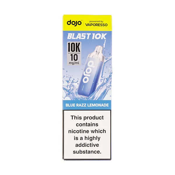 Vaporesso Dojo Blast 10K Prefilled Pod Kit - 10mg - Blue Razz Lemonade - Image 2