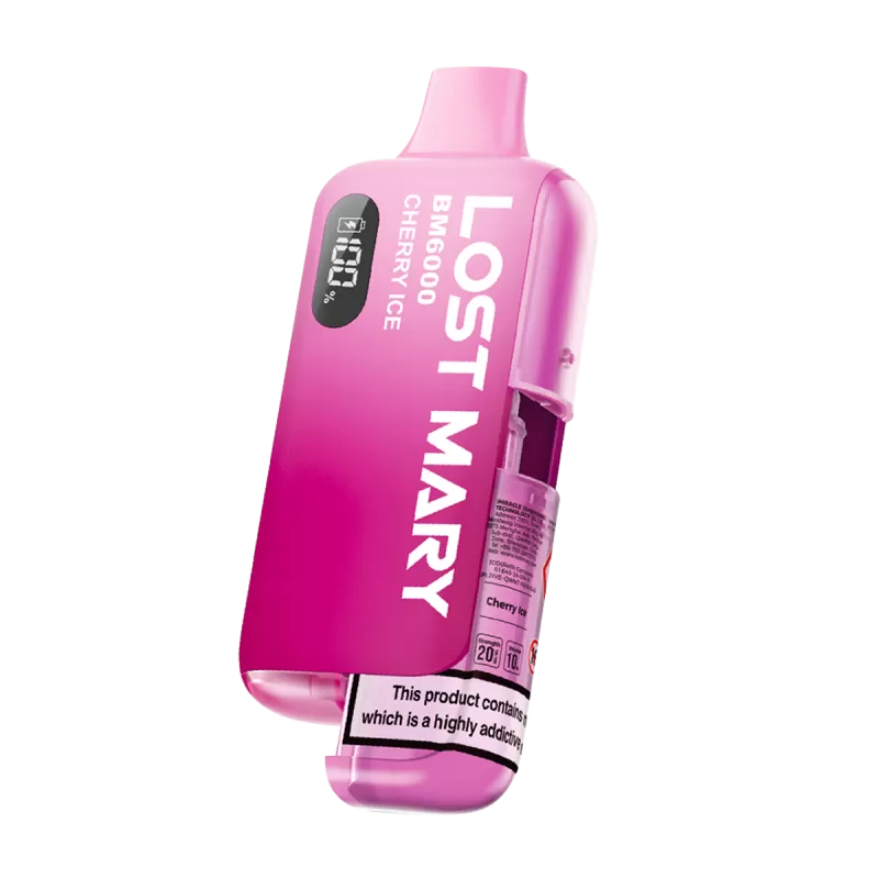 Lost Mary BM6000 Vape Kit - Blackcurrant Apple / 20mg - Ecigwizard - Image 3