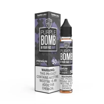 VGOD Purple Bomb SaltNic 30ml Salt E-Juice - Eliquidsupply