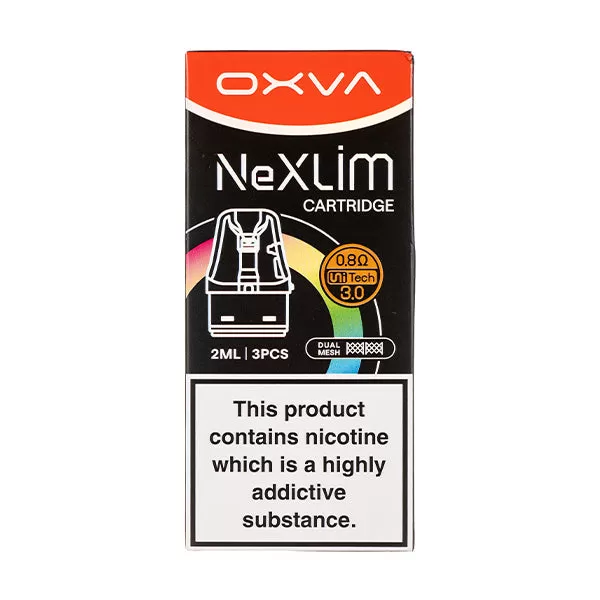 Oxva NeXlim UNITECH 3.0 Replacement Pods - 1.2ohm - Image 2