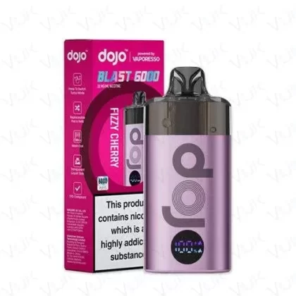 Vaporesso Dojo Blast 6000 Device 20mg – Fizzy Cherry