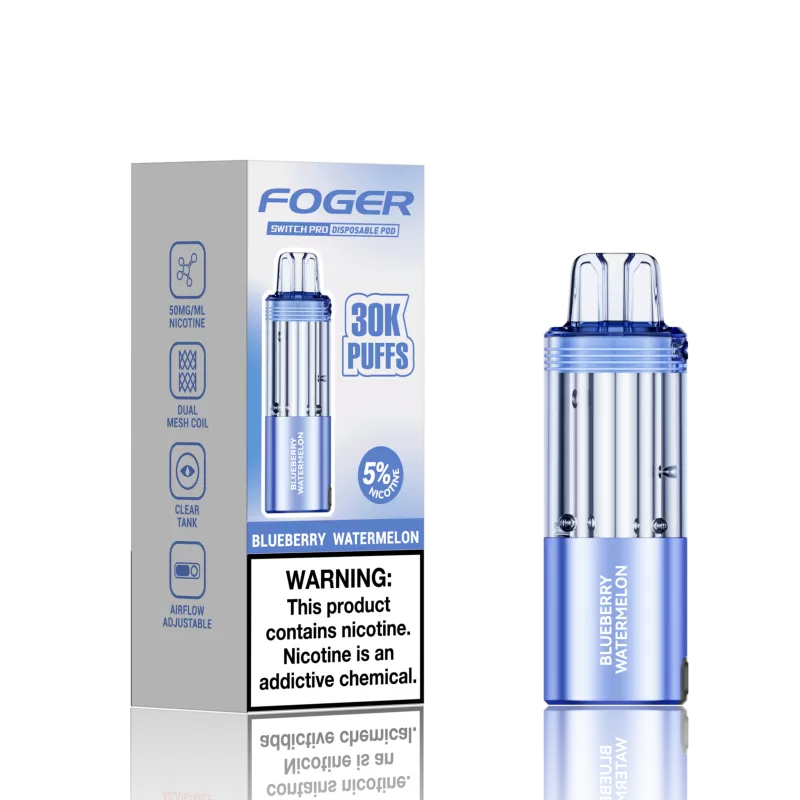 Made in USA | FOGER Switch Pro 30K Disposable Device POD - 30,000 Puff - Strawberry Watermelon - Image 3