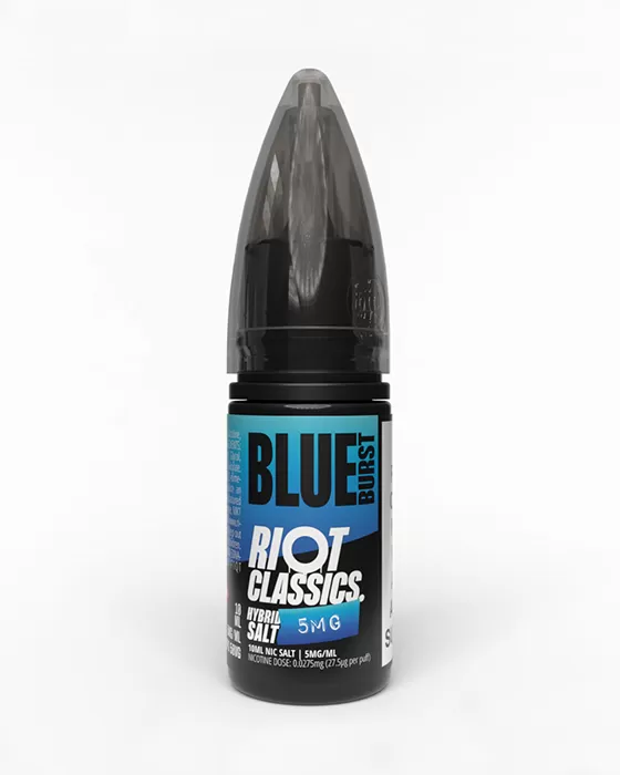 Blue Burst Hybrid Salt E-Liquid - Riot Classics - 20mg - PG 50%