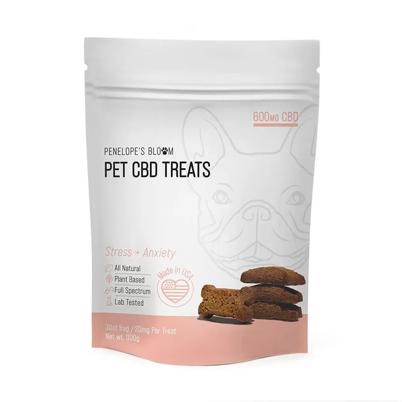 CBD Dog Treats for Stress + Anxiety – Large Dogs – 600mg - Vape Store