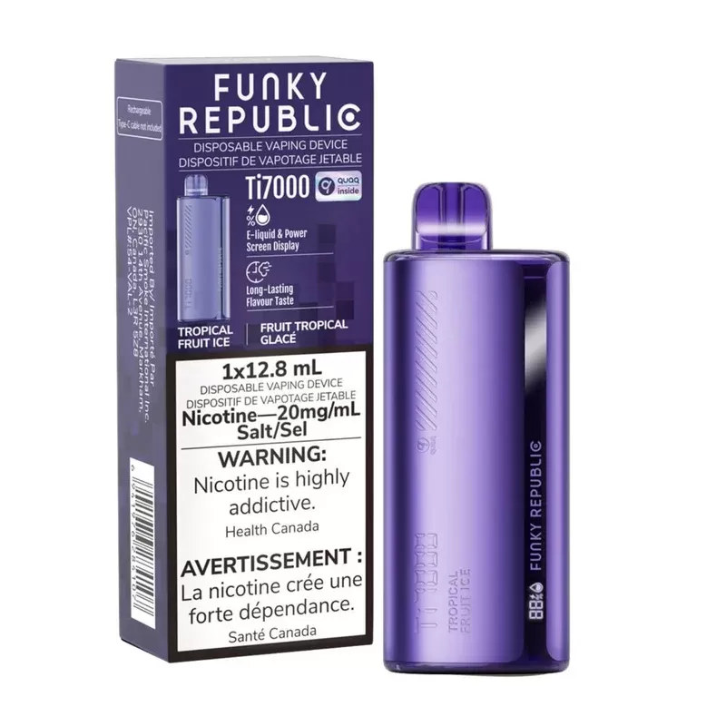 FUNKY REPUBLIC 7000 – TROPICAL FRUIT ICE
