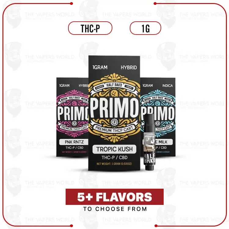 Half Bak’d Primo Blend THC-P Cartridge – 1G - Thevapersworld