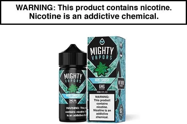 MINT SMASH FREEZE BY MIGHTY VAPORS 100ML - Vapejuice