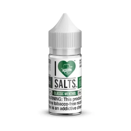 I Love Salts Classic Menthol eJuice | 30mL - Vape Product; Vape Product, Vape Product