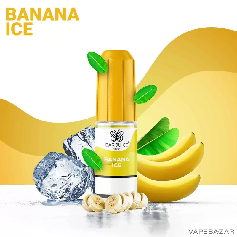 Bar Juice 5000 Nic Salt – Banana Ice - 10mg/ml, 5mg/ml; Nikotin-Benzoat, Aromen