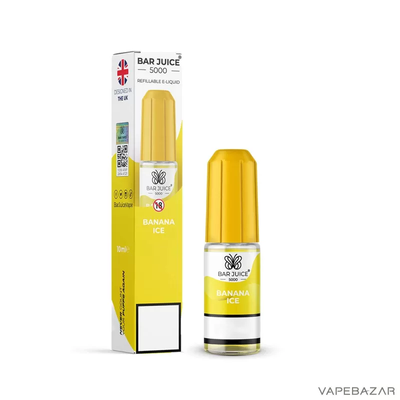 Bar Juice 5000 Nic Salt – Banana Ice - 10mg/ml, 5mg/ml; Nikotin-Benzoat, Aromen - Image 3