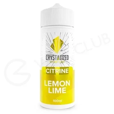 Citrine Lemon Lime Shortfill E-Liquid by Crystalized 100ml