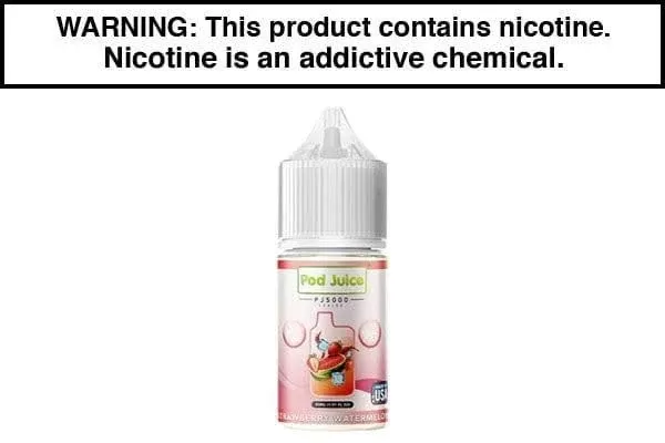 STRAWBERRY WATERMELON BY POD JUICE SALT PJ5000 SERIES 30ML - Vape Product, Vape Product