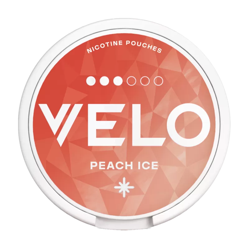 Peach Ice Velo Nicotine Pouches - 10mg - Vape Product (319E21)