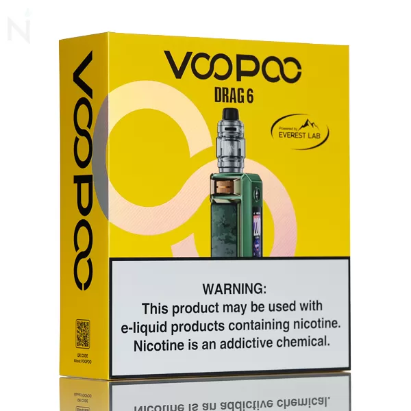 VooPoo Drag 6 220W Full Kit - Brown - Image 3