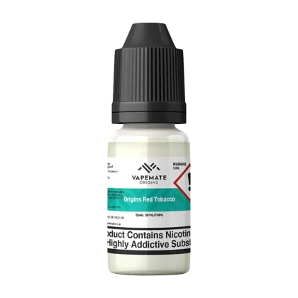 Vapemate Origins Red Tobacco 10ml - 12mg - Vape Product