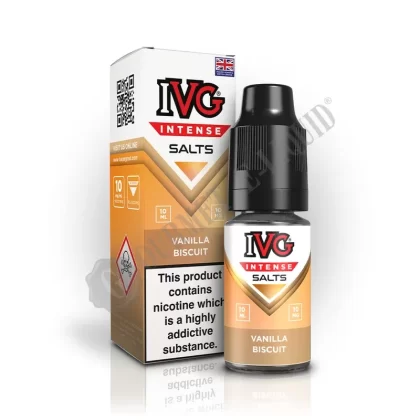 Vanilla Biscuit by IVG Intense Salts - Nicotine Strength#10mg>20mg