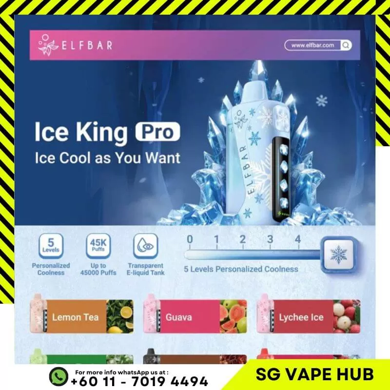 ELFBAR ICE KING 45,000 Puffs - Image 2