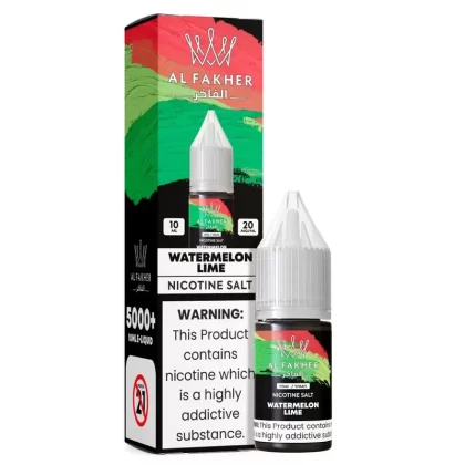 Al Fakher Nic Salt – Al fakher Watermelon Lime Nic Salt 10ml