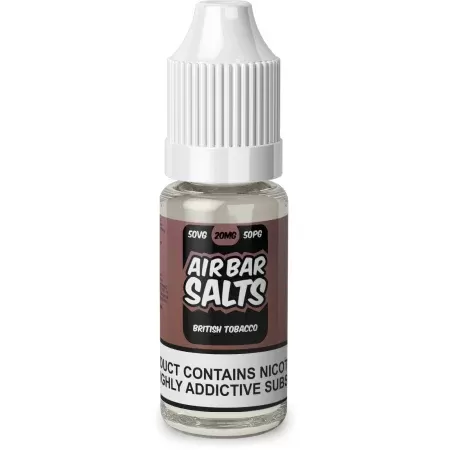 Air Bar Salts British Tobacco
