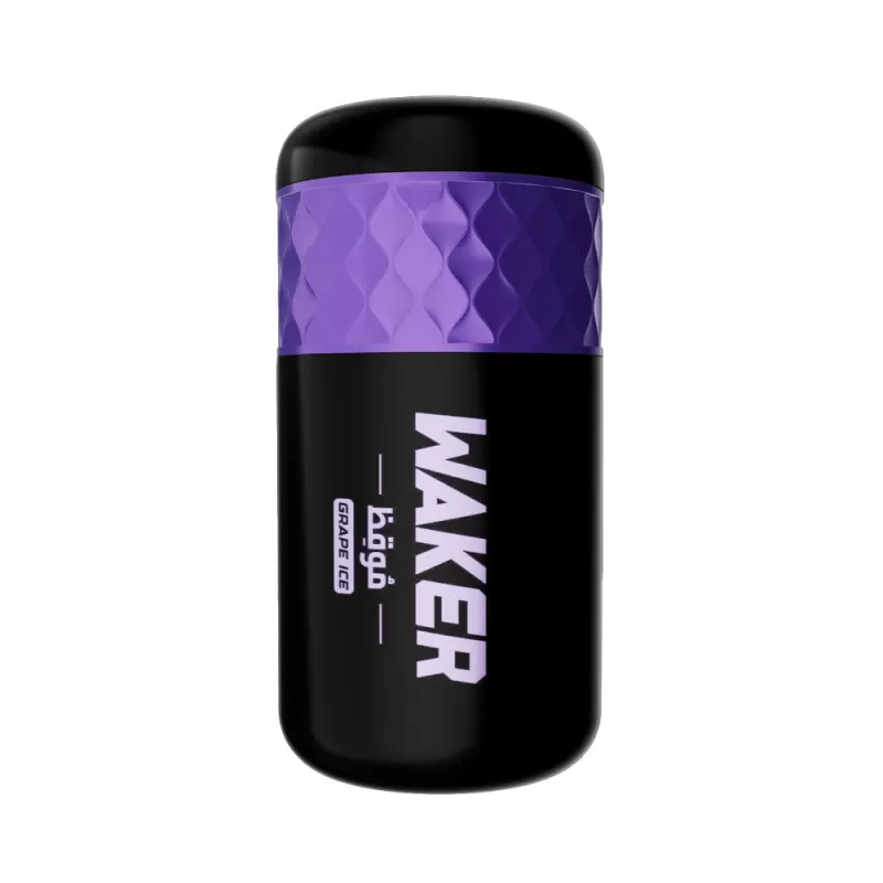 WAKER Shisha 5000 E-Hookah powered by YOOZ - 5000 Puffs - Grape Ice - Image 3