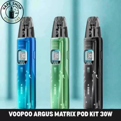 VOOPOO Argus Matrix Pod Kit 30W In UAE - Astral Silver, Carbon Black (0987FE)