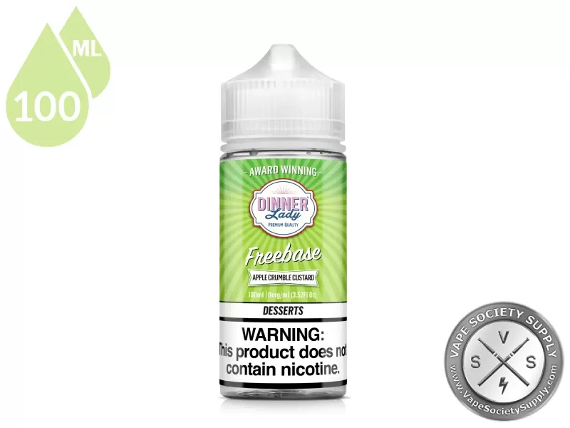Apple Crumble Custard DINNER LADY 100ml - Image 3