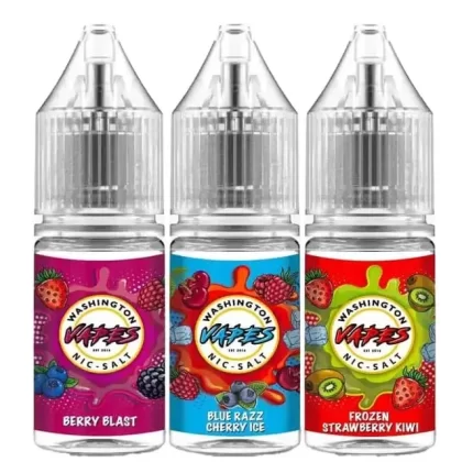 Washington Vapes Nic Salts 10ml
