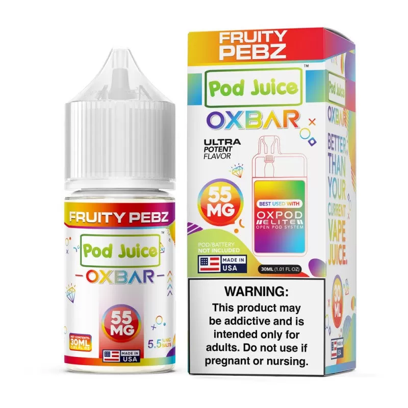 Pod Juice SALT Synthetic E-Liquid 30ml - Jewel Tobacco / 45mg - Vapeciga - Image 3