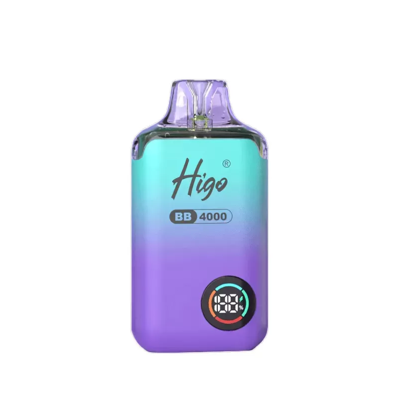 Higo BB 4000 Puffs Prefilled Pod Vape Kit - BLUEBERRY RASPBERRY HUBA (NEW)