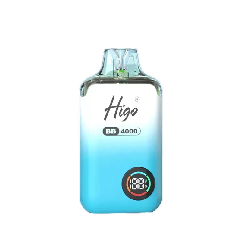 Higo BB 4000 Puffs Prefilled Pod Vape Kit - BLUEBERRY RASPBERRY HUBA (NEW) - Image 3