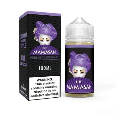 Purple Cheesecake (Taro Cheesecake) The Mamasan Series 100mL