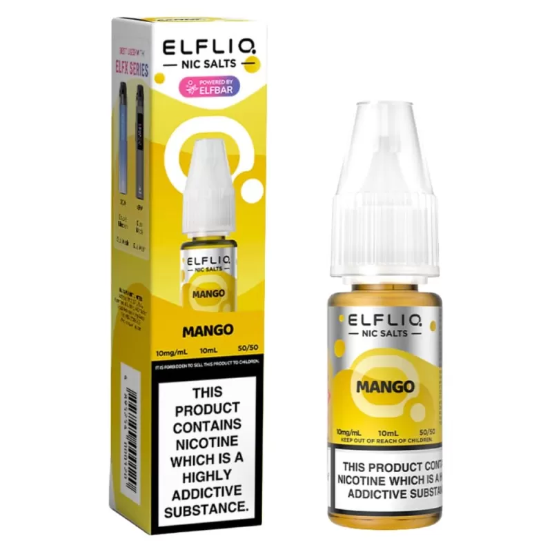 Mango Nic Salt E-Liquid by Elf Bar Elfliq (10ml) - 20mg