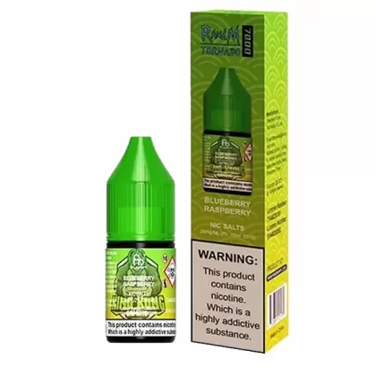 BLUEBERRY RASPBERRY NICOTINE SALT E-LIQUID BY R AND M