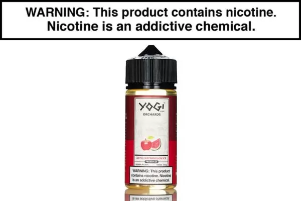 APPLE WATERMELON ICE BY YOGI ORCHARDS E-LIQUID 100ML - Vapejuice