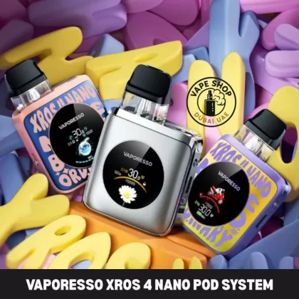 VAPORESSO Xros 4 Nano Pod System in Dubai - Aquamarine, Camouflage