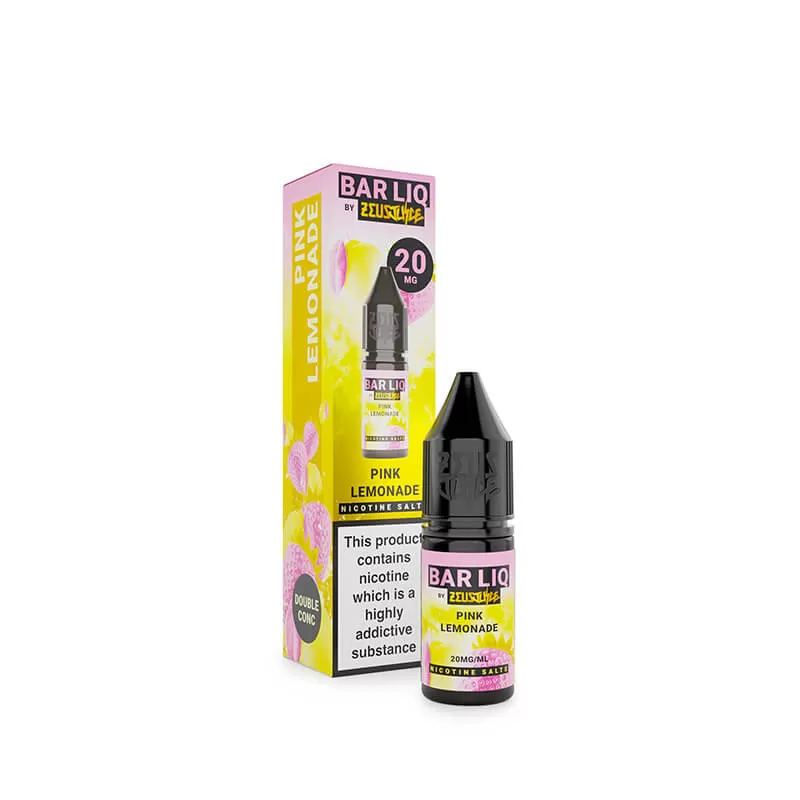 Zeus Juice Bar Liq Pink Lemonade Nic Salt E-Liquid 10ml - 20mg - Image 3