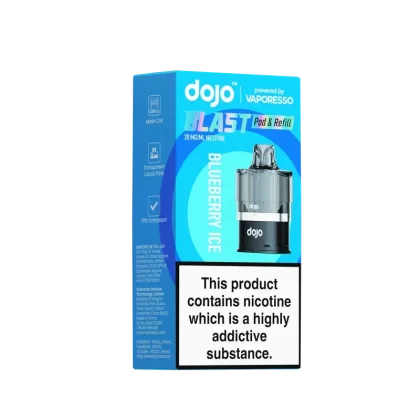 Vaporesso DOJO Blast 6000 Refillable Pod 12ml – Blueberry Ice